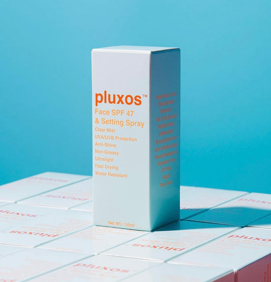 Pluxos Face SPF 47 & Setting Spray