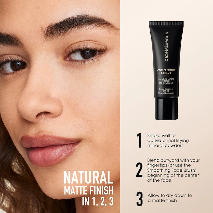 bareMinerals Complexion Rescue Natural Matte Tinted Moisturizer SPF 30